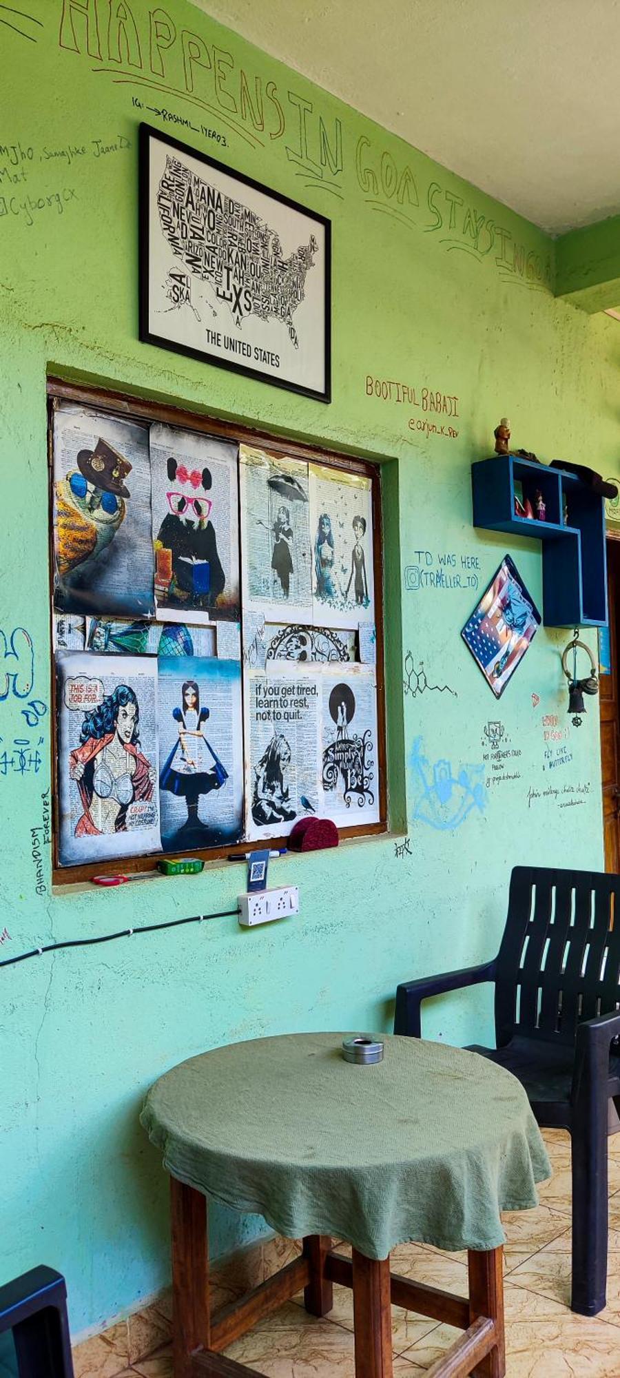 Baba Hostel By La Voglia Chapora Dış mekan fotoğraf